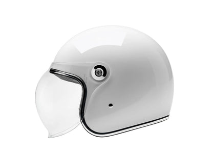 Tahoe Open Face Helmet - Gloss White. Size X-Large with ECE R22.06 Compliance