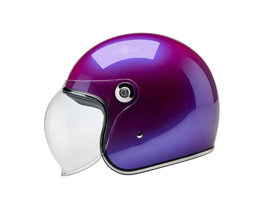 Tahoe Open Face Helmet - Metallic Grape. Size Small with ECE R22.06 Compliance