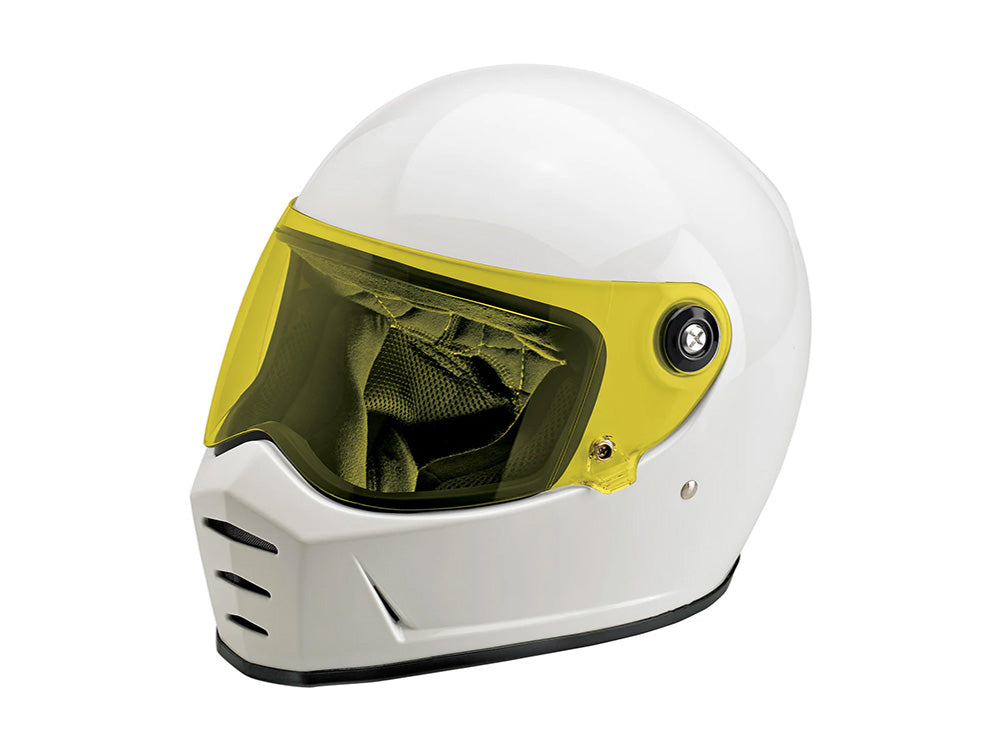 Lane Splitter Shield Visor - Yellow. Fits All Lane Splitter Helmets