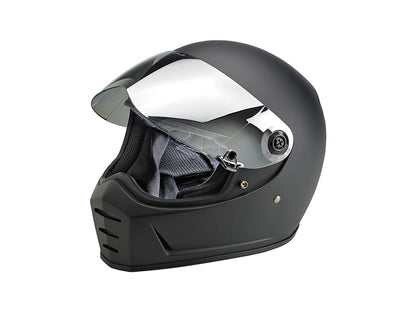 Lane Splitter Shield Visor - Chrome Mirror. Fits All Lane Splitter Helmets