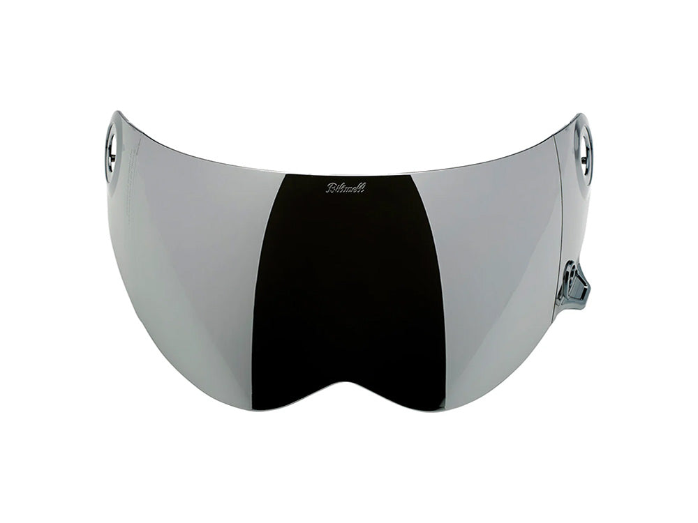Lane Splitter Shield Visor - Chrome Mirror. Fits All Lane Splitter Helmets