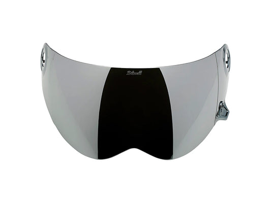 Lane Splitter Shield Visor - Chrome Mirror. Fits All Lane Splitter Helmets