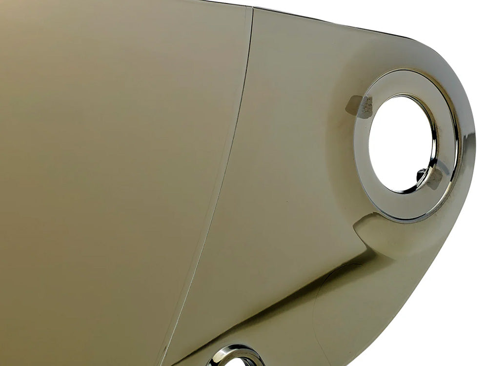 Lane Splitter Shield Visor - Gold Mirror. Fits All Lane Splitter Helmets