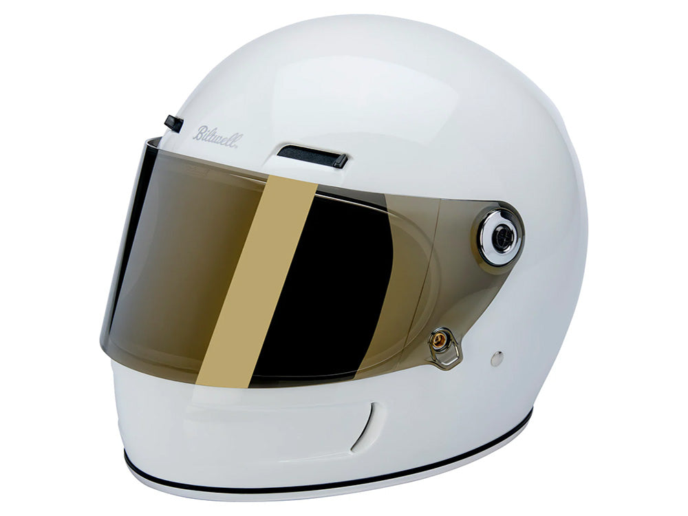 Gringo S & Gringo SV Shield Visor - Gold Mirror. Fits R22.06 Gringo S and Gringo SV Helmets