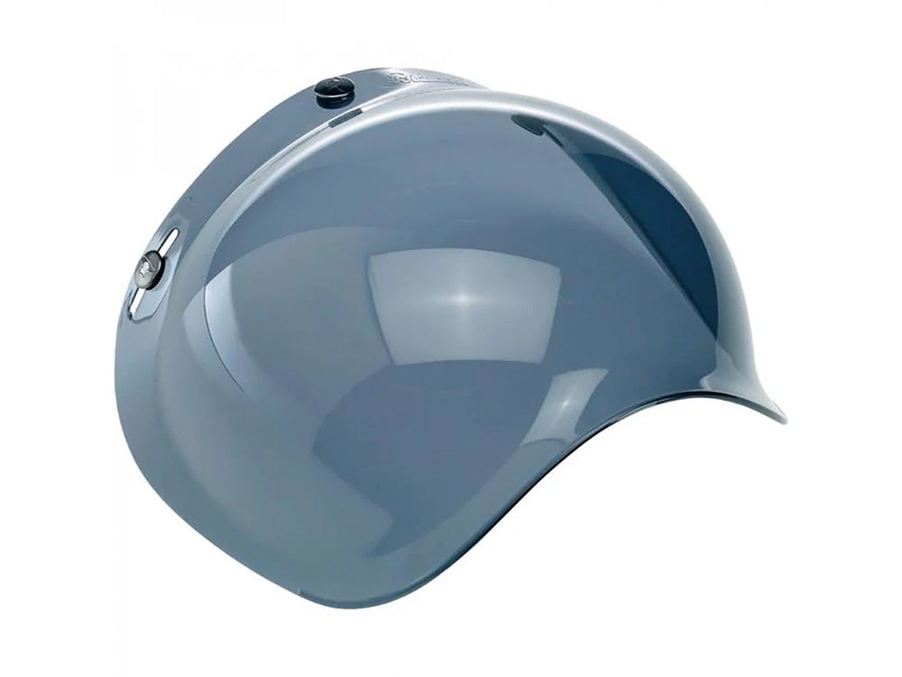Bubble Shield Visor - Smoke. Fits Gringo Helmets & Most Helmets With 3 Studs Along The Top