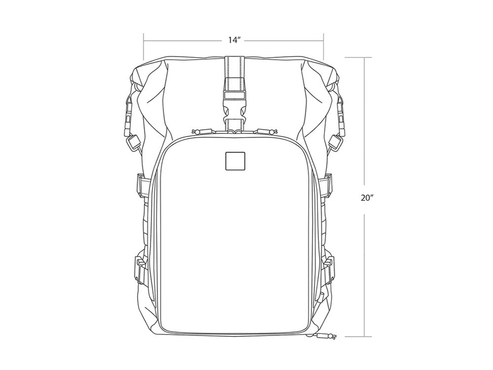 EXFIL-80 2.0 Sissy Bar Bag