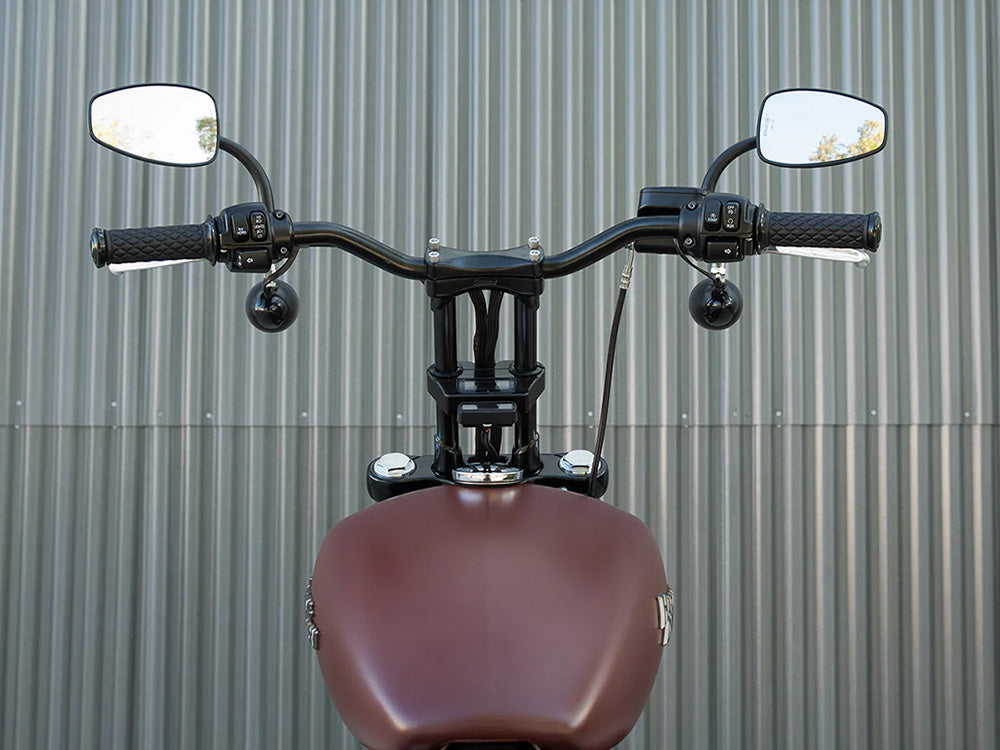 Tracker Mid Bend Bars - Black