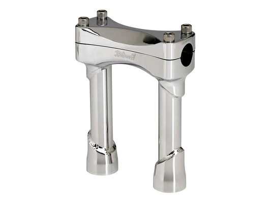 6in. Straight Murdock Risers - Chrome. Fits 1in. Handlebar