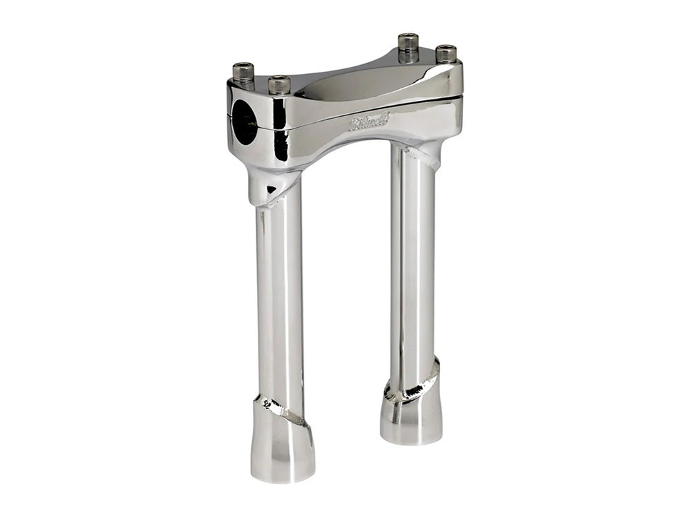 8in. Straight Murdock Risers - Chrome. Fits 1in. Handlebar