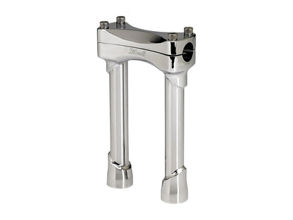 8in. Straight Murdock Risers - Chrome. Fits 1in. Handlebar