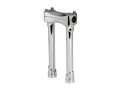 10in. Straight Murdock Risers - Chrome. Fits 1in. Handlebar