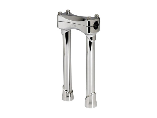 10in. Straight Murdock Risers - Chrome. Fits 1in. Handlebar