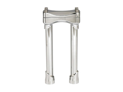 10in. Straight Murdock Risers - Chrome. Fits 1in. Handlebar