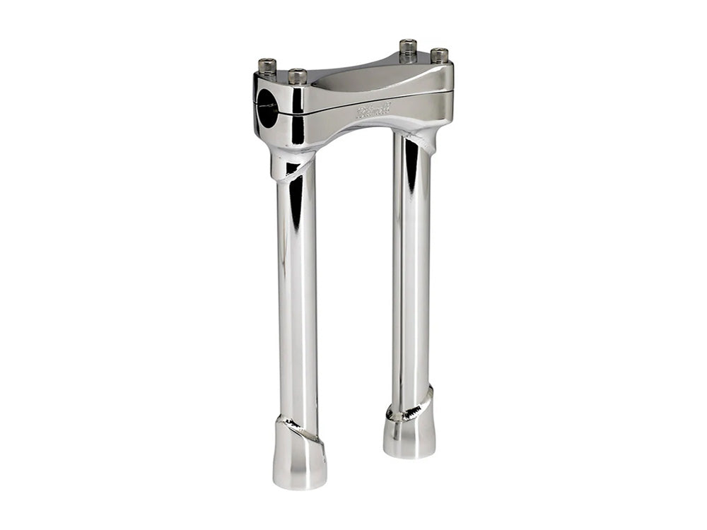 10in. Straight Murdock Risers - Chrome. Fits 1in. Handlebar