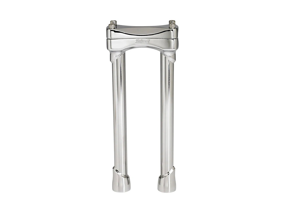 12in. Straight Murdock Risers - Chrome. Fits 1in. Handlebar