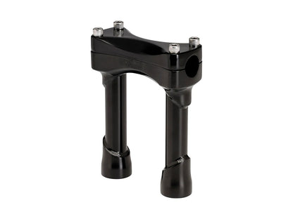 6in. Straight Murdock Risers - Black. Fits 1in. Handlebar