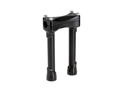 8in. Straight Murdock Risers - Black. Fits 1in. Handlebar