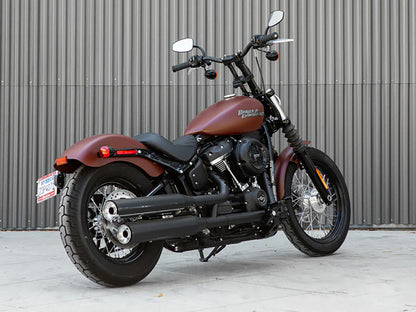 10in. Straight Murdock Risers - Black. Fits 1in. Handlebar
