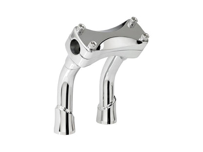 6in. Pullback Murdock Risers - Chrome. Fits 1in. Handlebar