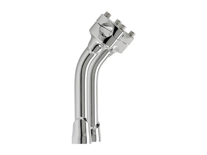 8in. Pullback Murdock Risers - Chrome. Fits 1in. Handlebar