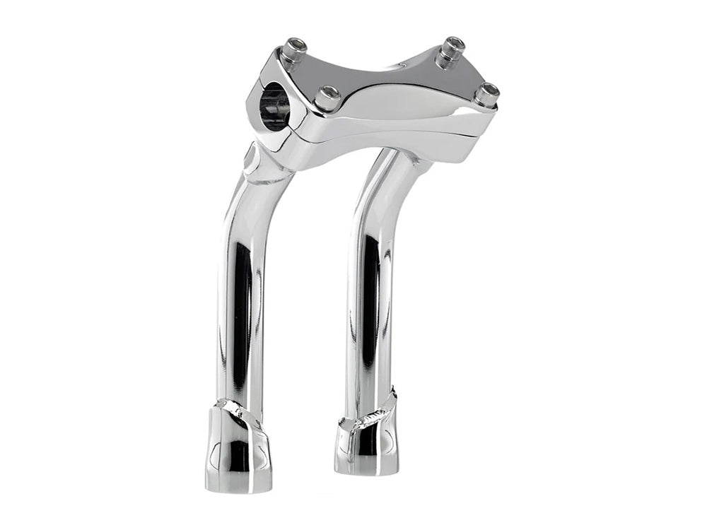 8in. Pullback Murdock Risers - Chrome. Fits 1in. Handlebar