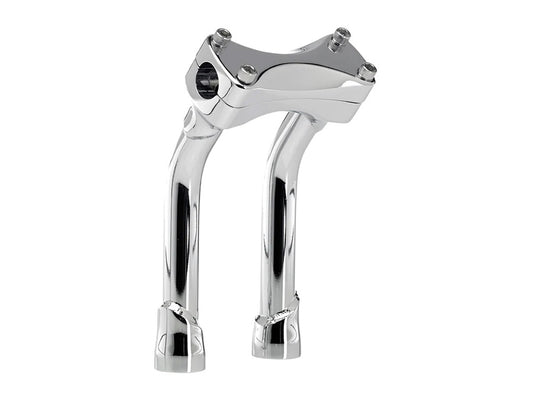 8in. Pullback Murdock Risers - Chrome. Fits 1in. Handlebar