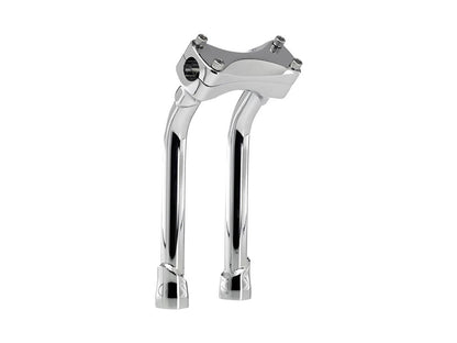 10in. Pullback Murdock Risers - Chrome. Fits 1in. Handlebar