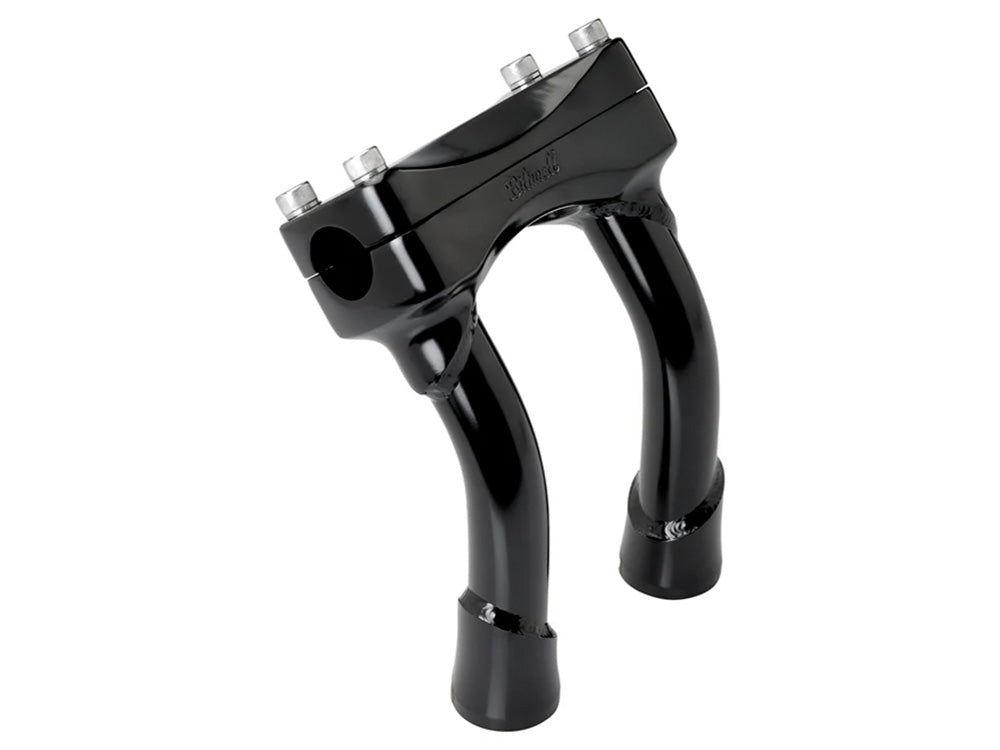 6in. Pullback Murdock Risers - Black. Fits 1in. Handlebar