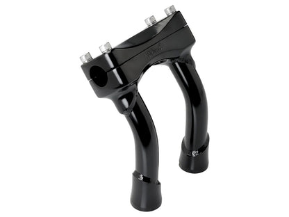 6in. Pullback Murdock Risers - Black. Fits 1in. Handlebar