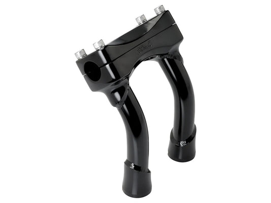 6in. Pullback Murdock Risers - Black. Fits 1in. Handlebar