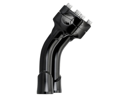 6in. Pullback Murdock Risers - Black. Fits 1in. Handlebar
