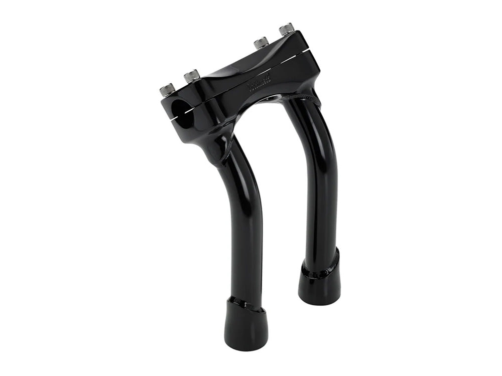 8in. Pullback Murdock Risers - Black. Fits 1in. Handlebar