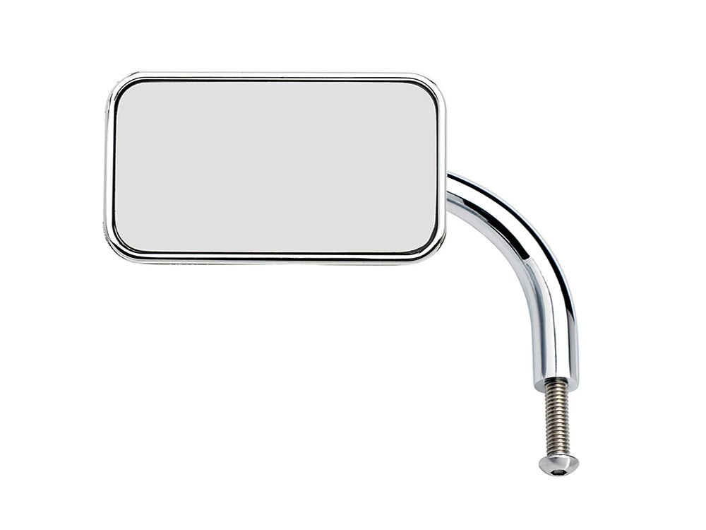 Rectangular Utility Mirrors - Chrome. Left and Right Set