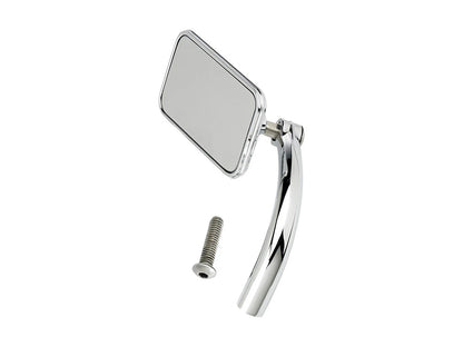 Rectangular Utility Mirrors - Chrome. Left and Right Set
