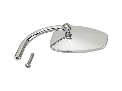 Teardrop Utility Mirrors - Chrome. Left and Right Set