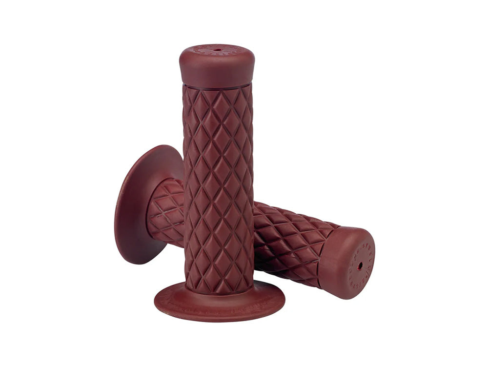 Thruster 1in. Handgrips - Ox Blood