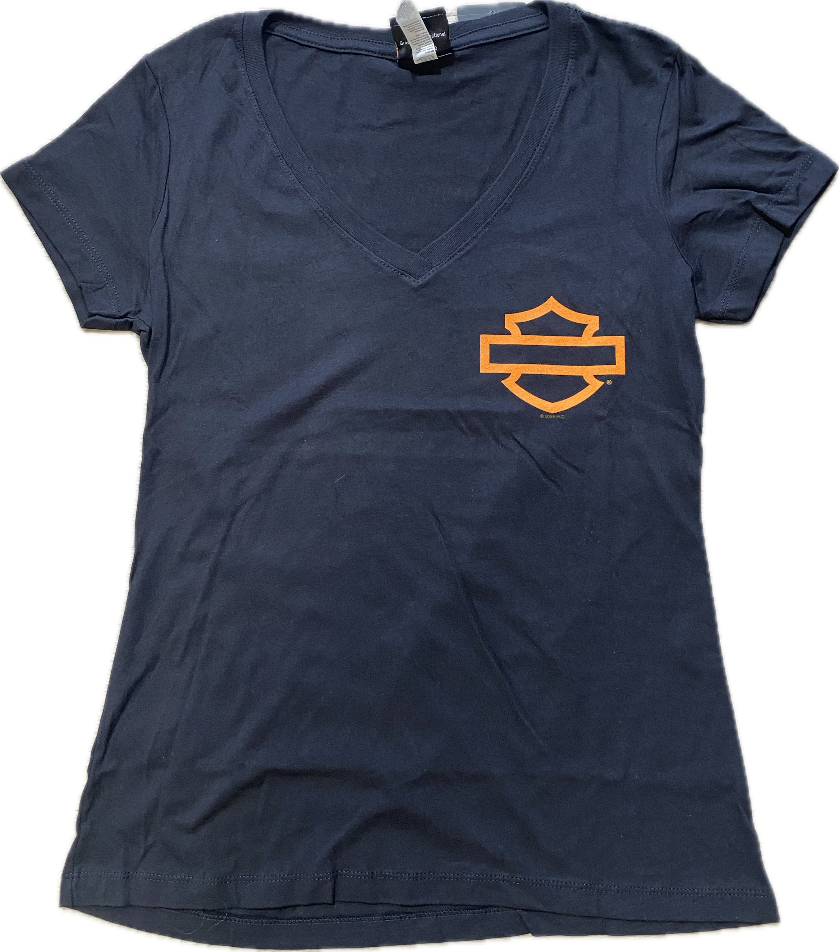 Adelaide Harley-Davidson Womens Outline B&S V Tee