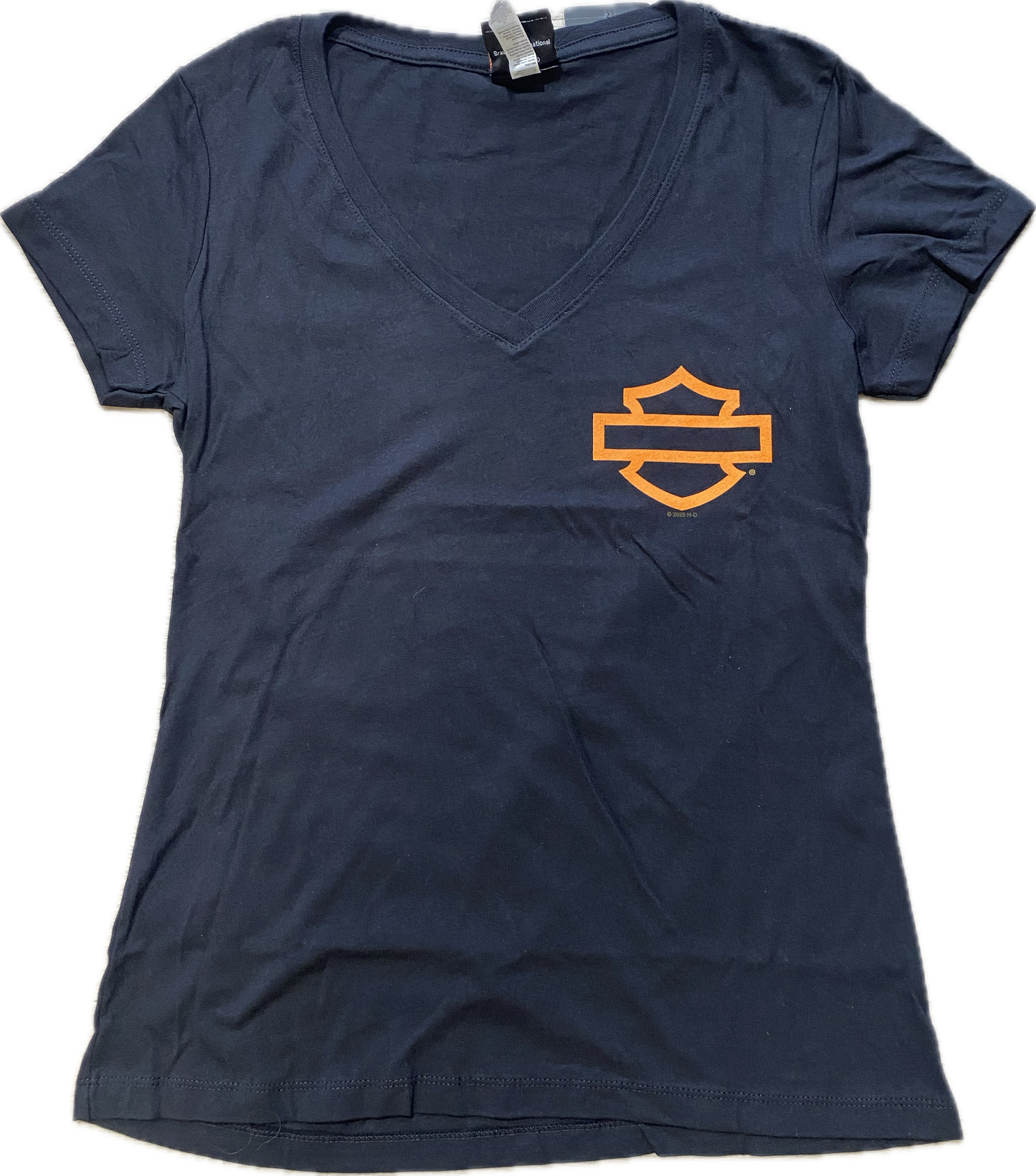 Adelaide Harley-Davidson Womens Outline B&S V Tee