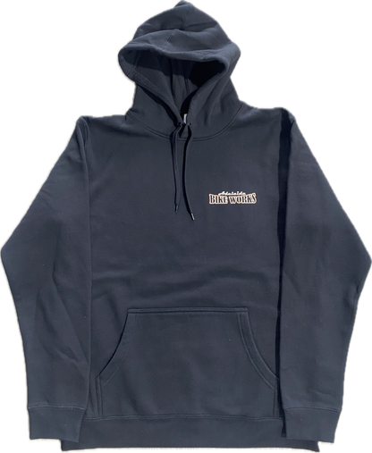 Adelaide Bike Works Original Skeleton Hoodie