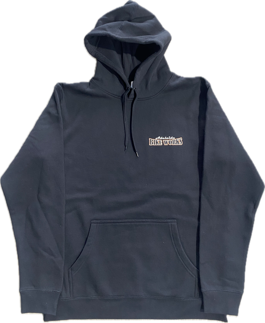 Adelaide Bike Works Original Skeleton Hoodie