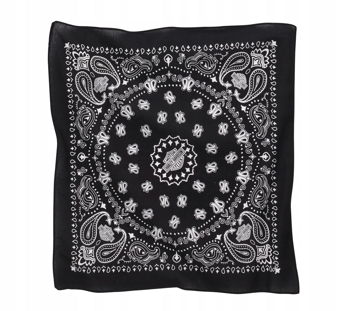 Harley-Davidson Paisley Bandana - Black