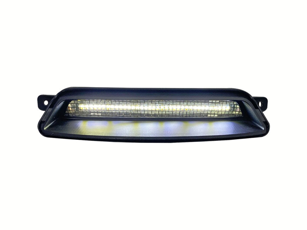 Dynamic LED Black Fairing Vent Insert for Indian Motorcycles - 2019-2023 Indian Chieftain, Chieftain Limited, Chieftain Dark Horse, Chieftain Elite, Roadmaster Dark Horse, 2021-2023 Roadmaster Limited.