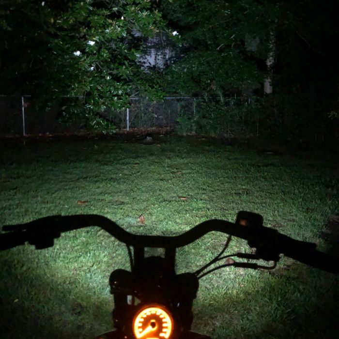 LED Driving Light Bar with White LED's - Black Housing.