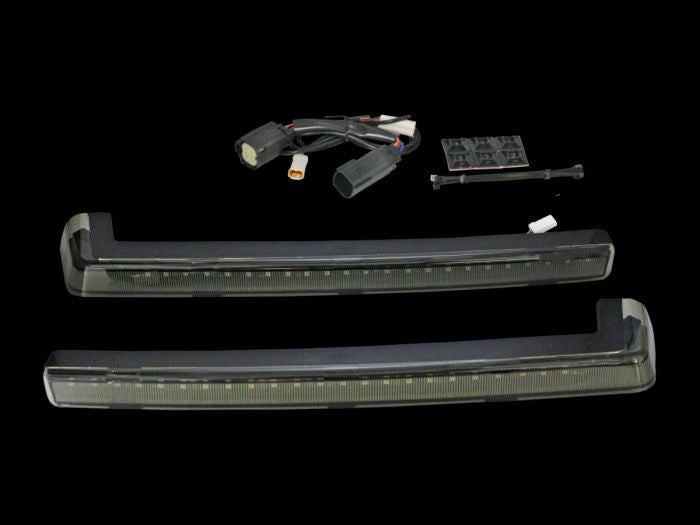ProBeam LED Tour Pak Arms. Red Run/Turn/Brake with Smoke Lens. Fits Touring 2014up.