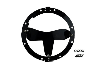 Shark Demon LED Headlight Kit - Black. Fits most Touring models with Batwing Fairings 1994-2024