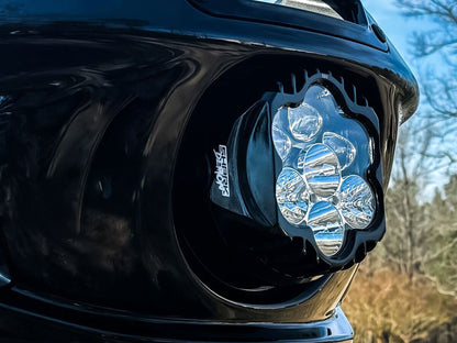 Shark Demon LED Headlight Kit - Black. Fits Softail Low Rider ST & El Diablo 2022up