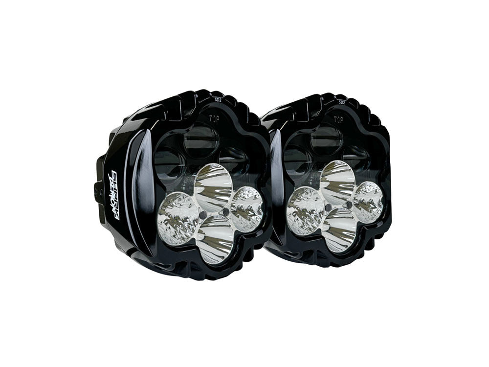 Shark Demon 2 Performance LED Headlight Kit - White & White. Fits Road Glide 2015-2023