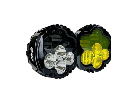 Shark Demon 2 Performance LED Headlight Kit - White & Yellow. Fits Road Glide 2015-2023