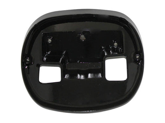 Taillight Base Plate for HD Taillight - Black. Fits Twin Cam 1999-2017 OEM Fenders