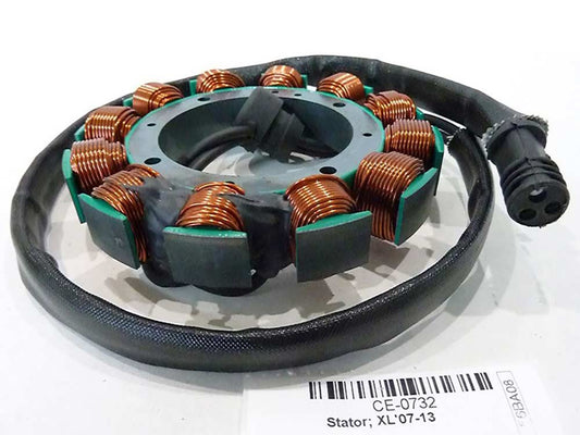 Stator. Fits Sportster 2007-2013 & XR1200 2008-2013.